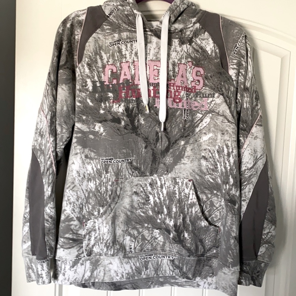 Cabelas gray hoodie